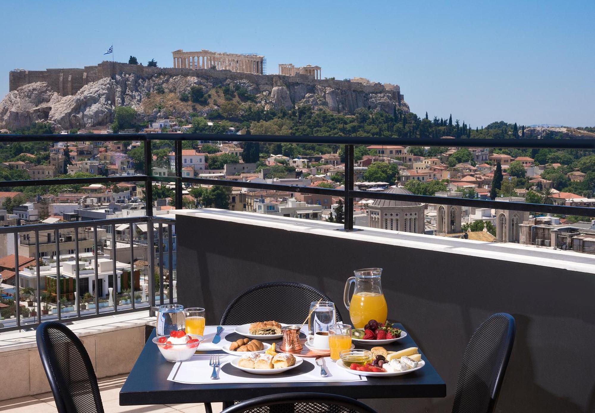 Astor Hotel Athena Bagian luar foto