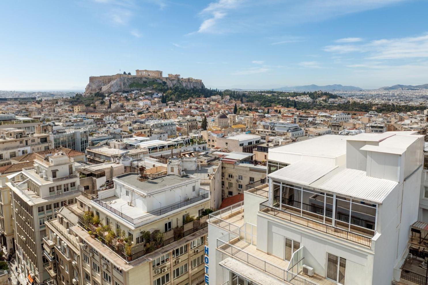 Astor Hotel Athena Bagian luar foto