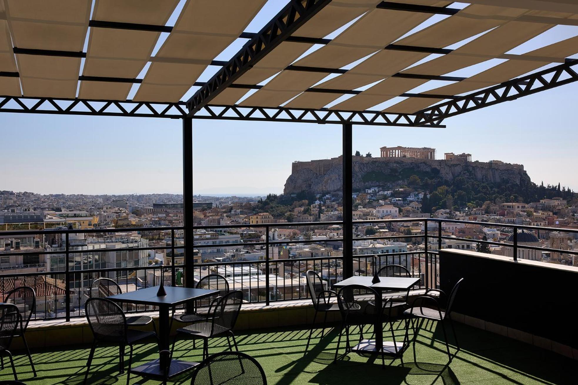 Astor Hotel Athena Bagian luar foto